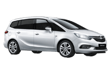 Van Hire Whitehaven - Vauxhall Zafira 7-Seater - Minibus hire Whitehaven